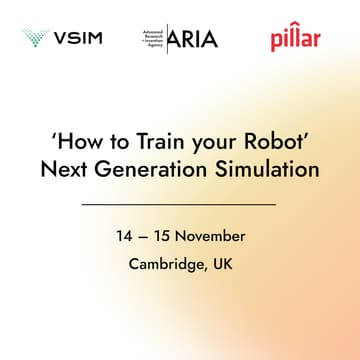 Cover Image for ‘How to Train your Robot’ - Next Generation Simulation Hackathon with Vsim and ARIA