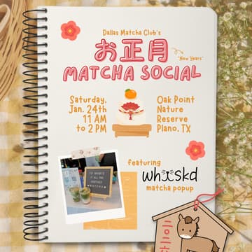 Cover Image for New Years Matcha Social