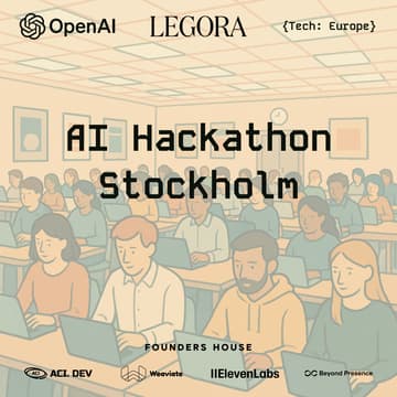 Cover Image for 🇸🇪 {Tech: Europe} Stockholm AI Hackathon
