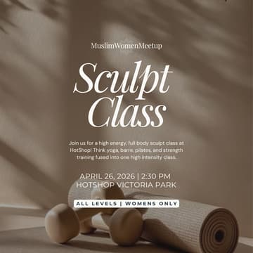 Cover Image for MWM Sculpt Class