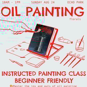 Cover Image for Oil Painting Class - Florals