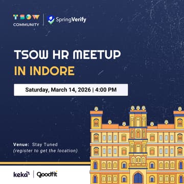Cover Image for TSOW HR Meetup in Indore