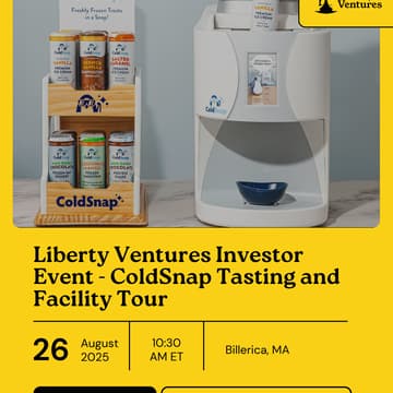 Cover Image for ColdSnap - Liberty Ventures Investor Event - Tasting and Facility Tour
