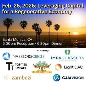 Cover Image for Leveraging Capital for a Regenerative Economy