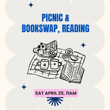 Cover Image for Picnic & Bookswap, Reading At The Park