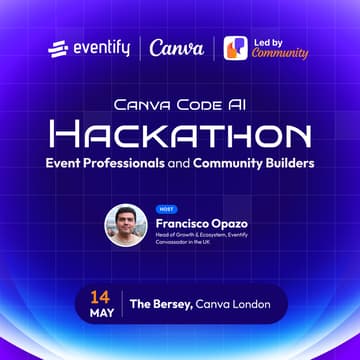 Cover Image for Canva Code AI Hackathon for Event Professionals and Community Builders