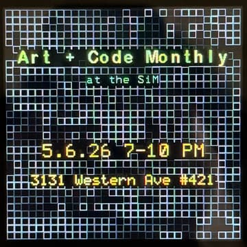 Cover Image for Art + Code Monthly