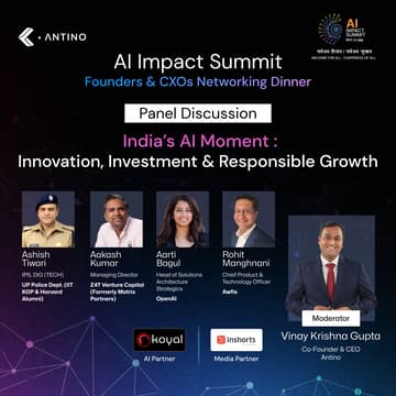 Cover Image for AI Impact Summit - Founders & CXOs Networking Dinner
