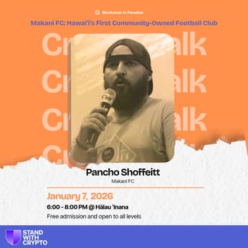 Cover Image for Talk Story Session: Poncho Schoffiet & Makani FC