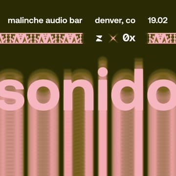 Cover Image for sonido by zerion & 0x