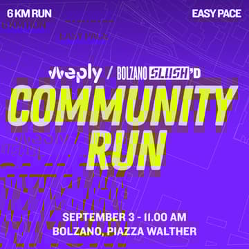 Cover Image for Community Run | Weply x Bolzano Slush'D