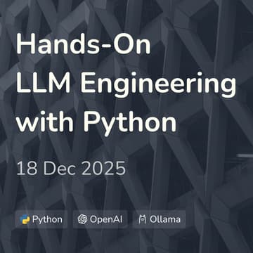 Cover Image for Hands-On LLM Engineering with Python (Part 1)