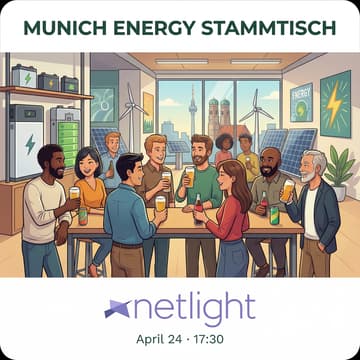 Cover Image for Munich Energy Stammtisch @Netlight