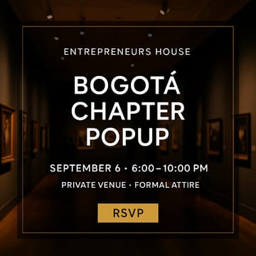 Cover Image for Bogota Entrepreneurs House  Mastermind