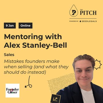 Cover Image for Mistakes founders make when selling (and what they should do instead)