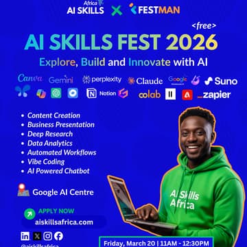 Cover Image for AI Skills Fest 2026 - Confirmation