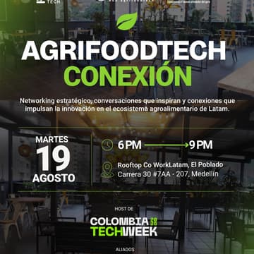 Cover Image for Agrifoodtech Conexión By Agrilink /Agcenter /ManaTech