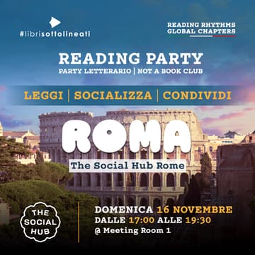Cover Image for Reading Party Roma: domenica 16 novembre