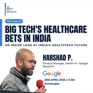 Cover Image for THC | Big Tech's healthcare bets in India