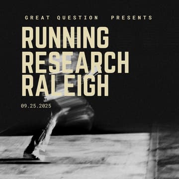 Cover Image for Running Research: Raleigh