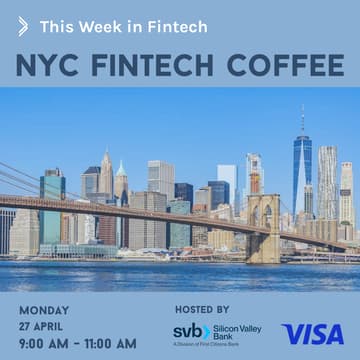 Cover Image for NYC Fintech Coffee with TWIF, SVB & Visa