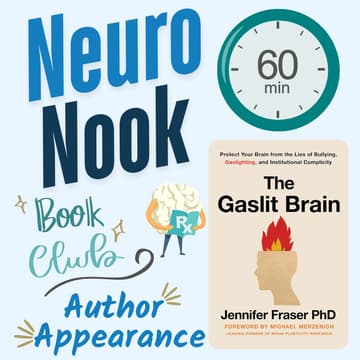 Cover Image for 📚 **AUTHOR APPEARANCE** The Gaslit Brain: Protect Your Brain–Neuro Nook (Book Club)