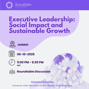 Cover Image for Executive Leadership: Social Impact and Sustainable Growth