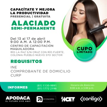 Cover Image for CURSO ALACIADO SEMI-PERMANENTE (PRESENCIAL)
