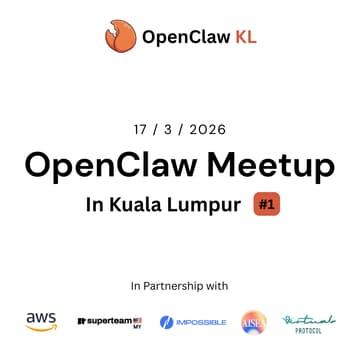 Cover Image for 🦞 Openclaw Meetup in KL 🦞