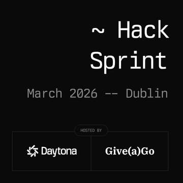 Cover Image for Daytona & Give(a)Go HackSprint - Dublin, March 2026
