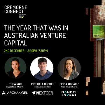 Cover Image for Cremorne Connect: The Year That Was in Australian Venture Capital
