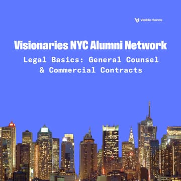 Cover Image for Legal Basics: General Counsel & Commercial Contracts
