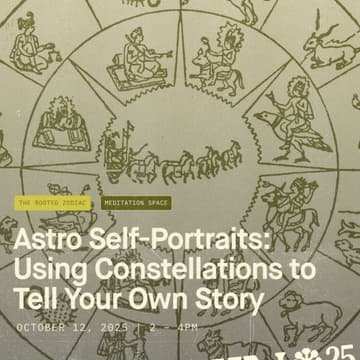Cover Image for The Rooted Zodiac: Astro Self-Portraits: Using Constellations to Tell Your Own Story