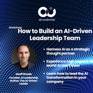 Cover Image for How to Build an AI-Driven Leadership Team