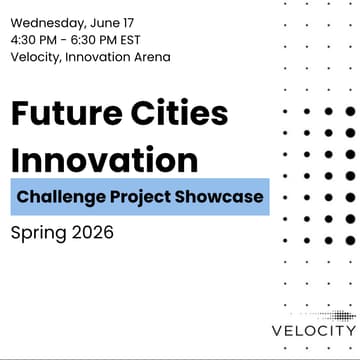 Cover Image for Future Cities Innovation Challenge Project Showcase