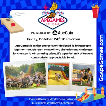 Cover Image for ApeGames Powered by ApeCoin