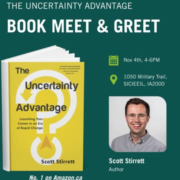 Cover Image for The Uncertainty Advantage -  Book Meet & Greet with Scott Stirrett
