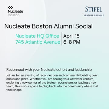 Cover Image for Nucleate Boston Alumni Social