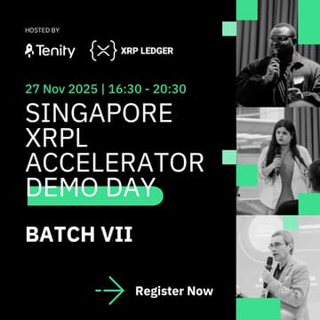 Cover Image for Tenity Singapore XRPL Accelerator Demo Day | Batch VII