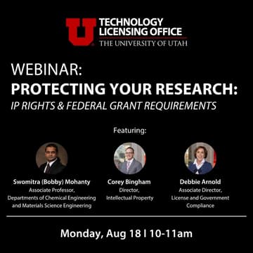 Cover Image for Protecting Your Research: IP Rights & Federal Grant Requirements