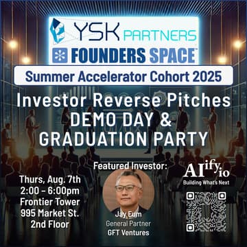 Cover Image for Reverse Investor Pitches & Accelerator Demo Day / Graduation Party