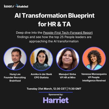 Cover Image for AI Transformation Blueprint for HR & TA