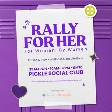 Cover Image for [Pickle Social Club] Rally for Her | Clinic + Social Play