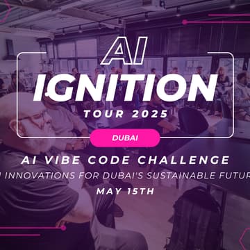 Cover Image for AI Vibe Code Challenge Dubai 2025 - Coding Sustainability for Dubai's Future