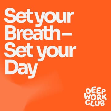 Cover Image for Set your Breath – Set your Day - Online Breathwork Session