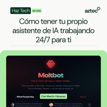 Cover Image for Cómo instalar tu propio asistente de IA que trabaja 24/7 para ti (Moltbot o Clawdbot)