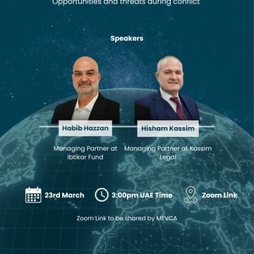 Cover Image for MEVCA FUTURE READINESS SERIES | Opportunities and Threat during conflict