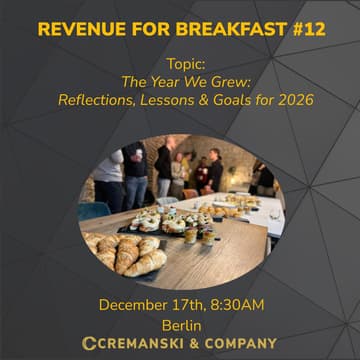 Cover Image for Revenue for Breakfast #12 - The Year We Grew: Reflections, Lessons & Goals for 2026