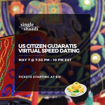 Cover Image for US Citizen Gujaratis Virtual Speed Dating