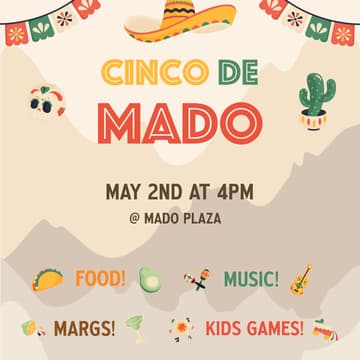 Cover Image for Cinco de Mado 🌮